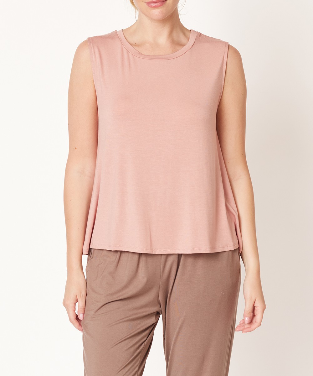 BAMBOO MUSCLE SLEEVELESS TOP